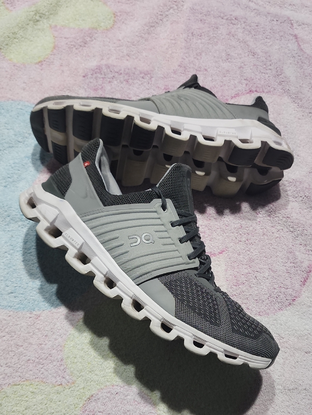 ON RUNNING Cloudswift Men/Adult shoe SZ 12.5 Athletics  Rock/Slate